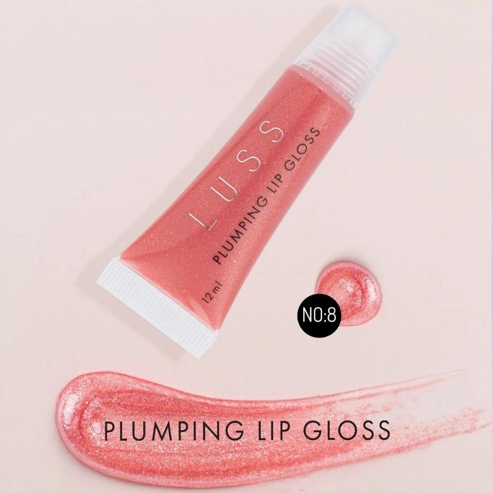 Luss Lip Gloss No:8 Plumping Effect 12 ml Dudak Parlatıcı