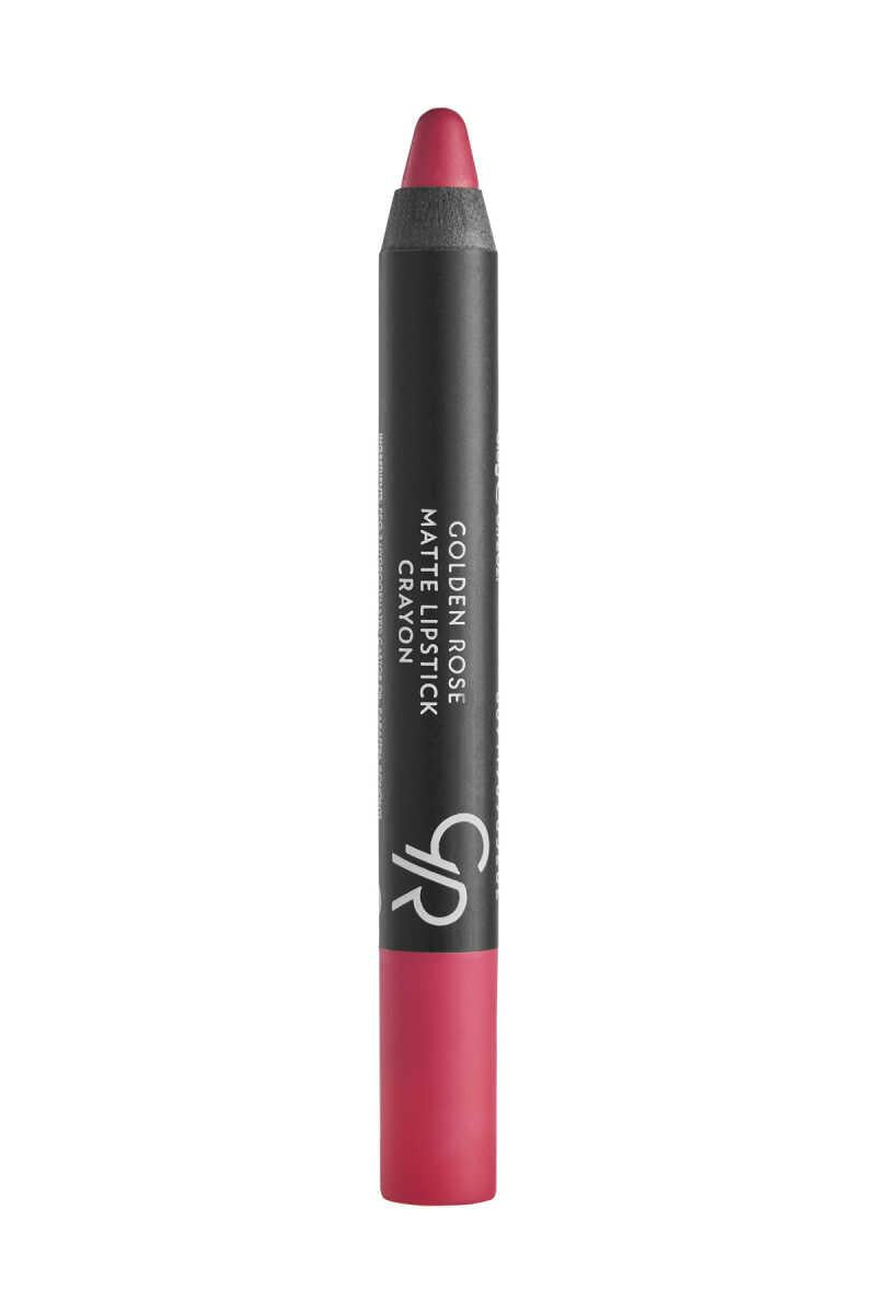 Golden Rose Matte Lipstick Crayon No: 17 Princess Pink Mat Kalem Ruj