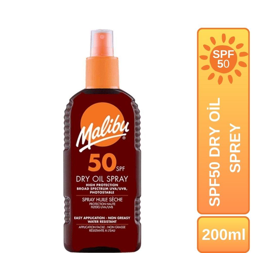Malibu Güneş Koruyucu Dry Oil Sprey SPF50 200ml